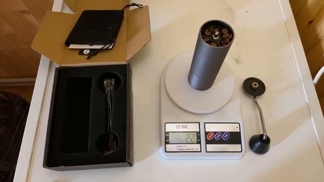 Ручная качественная кофемолка за 70у.е. TIMEMORE CHESTNUT C2. смотреть онлайн