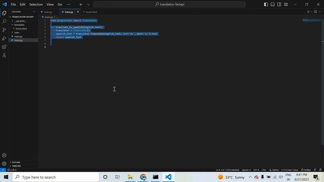 Mastering Language Translation: FastAPI + ChatGPT Tutorial