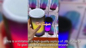 Fake JBL Pulse 5 vs Original JBL Pulse 5 (how to spot and see difference)