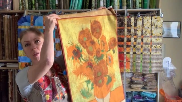 Лоскутный эфир №343. Секреты Лоскутного панно в технике Конвергенции