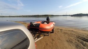 Спуск лодки