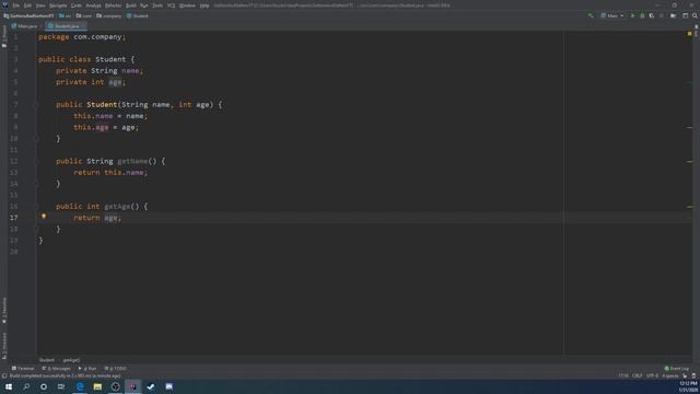 Beginner Java Tutorial on Getters and Setters смотреть онлайн
