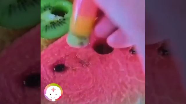 Аппетитная подача фруктов для деток