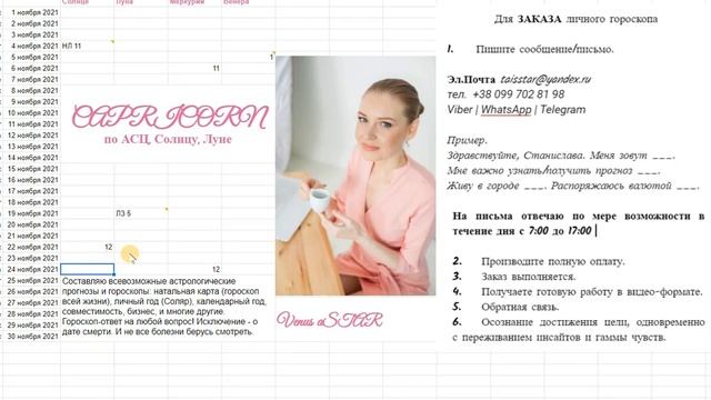 Гороскоп на Ноябрь 2021 Козерог смотреть онлайн