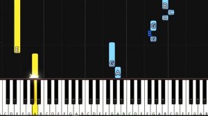 Yann Tiersen - Amelie - Easy Piano Tutorial