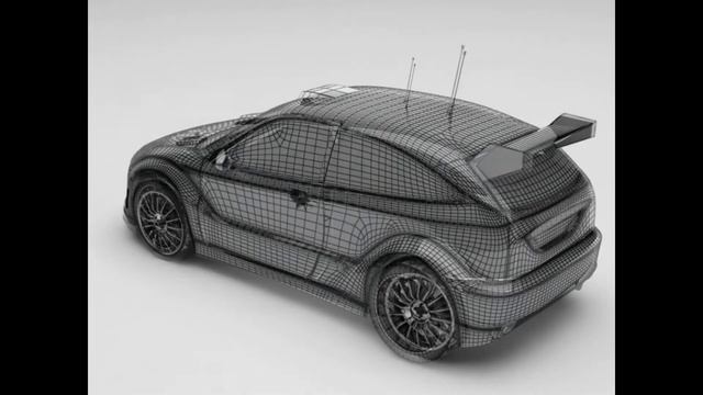 3D Model Race car at 3DExport.com смотреть онлайн
