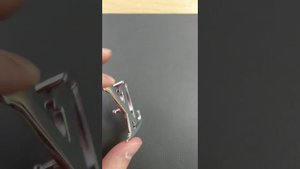 Хромирование пряжки от ремня Louis Vuitton. Сделали красоту из старья. Полировка + хромирование.
