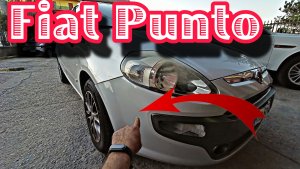 Fiat Punto Как снять передний бампер 2009-2017