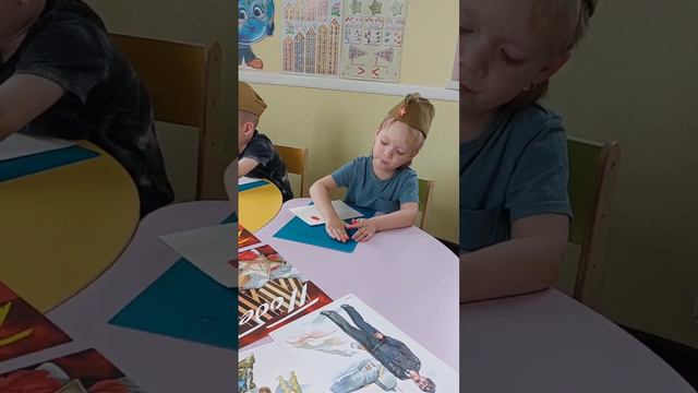 Cosmo Сад в КП "Княжье озеро". Занятие, посвященное Дню Победы.