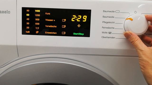 Miele Eco W1 Classic Washing Machine смотреть онлайн