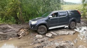 Водопады реки Шинок. Обратно. Хайлюкс