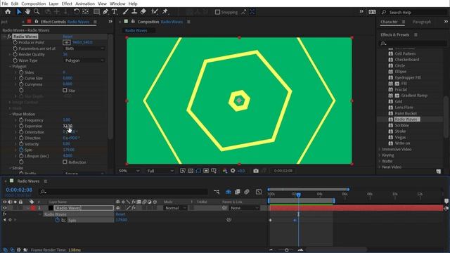 Radio Waves | Effects of After Effects смотреть онлайн