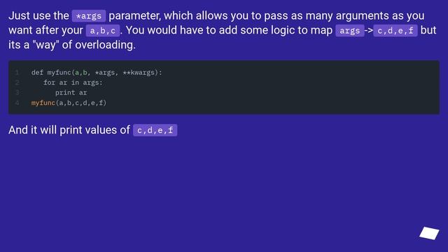 How do I define a function with optional arguments? смотреть онлайн