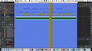 B2FJ Atari 8-bit Rainbow Music Player Coding Music on Java