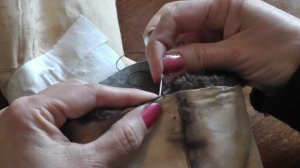 РЕМОНТ ШУБЫ  - ПОТЕРТЫЙ КРАЙ РУКАВА