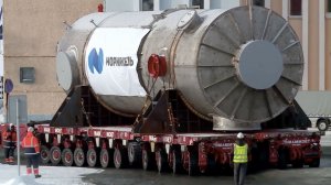 Транспортировка теплообменников для «Серного проекта»