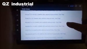 How to select Peugeot 206 canbus?