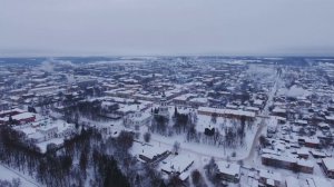 Соборная площадь в городе Слободском