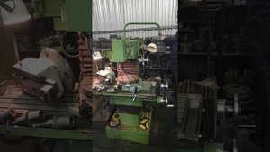 67м20в Инструментальный фрезерный станок с долбёжной головой, 1993 г.в. Видео в работе