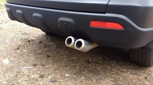 Honda CR-V 2.4 звук кастомного выхлопа