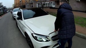 Обзор авто. Пригнали из Америки.   Мерседес AMG. Мерс с 43 BITURBO