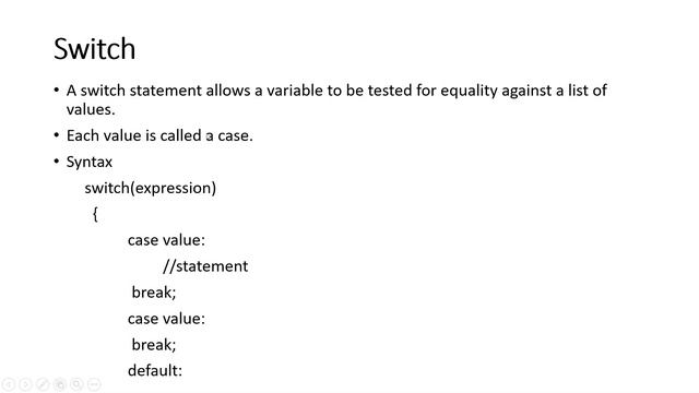 #10. Decision Making and Loop statement in Java смотреть онлайн