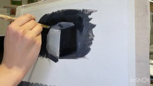Тон в живописи. Тональность. Упражнения.