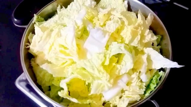 Капуста Тушеная с Рисом. По Вкусу как Ленивые Голубцы, без Мяса.