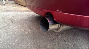 1G-FE Lexus IS200 full Japspeed exhaust, full decat, first start up