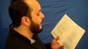 Sergio Moreno reads Sonnet 63 from Vern Barnet's "Thanks for Noticing" (side)