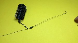 Фидерная оснастка инлайн со съемной бусиной. Фидер для начинающих. Лайфхаки и самоделки для рыбалки