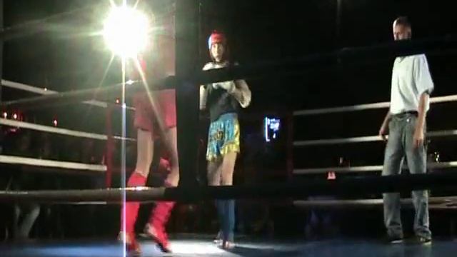 Тай Бокс Россия Казахстан 23092010гЧемпионский Бой Алоян Романа