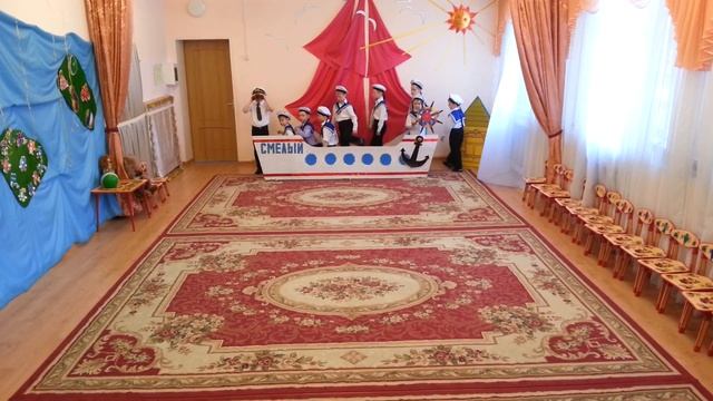 Танец "МОРЯКИ" исполняют мальчики подготовительной группы на выпускном празднике. смотреть онлайн