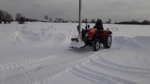 Уборка снега донг фенг 244
