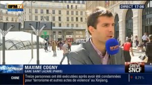 Une racaille s’invite en direct sur BFMTV 16/06/2014