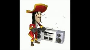 Пират флексит под песню плыли мы по морю ветер мачту рвал