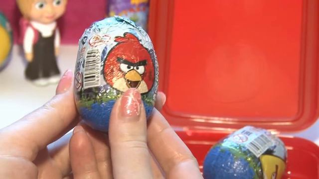 MAGIC BOX ANGRY BIRDS Surprise Eggs!(смотреть киндеры) смотреть онлайн