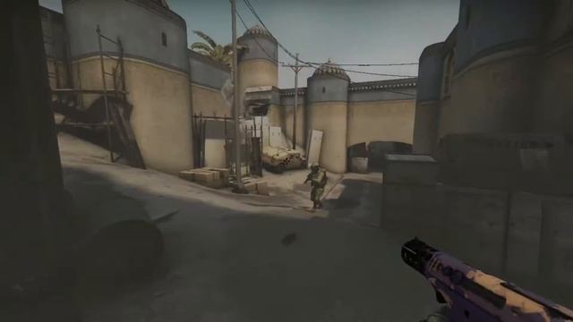 Ace с Tec-9 на Dust 2 в ММ смотреть онлайн