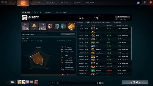 КАК ПОТЕРЯТЬ ВЕСЬ MMR В DOTA 2 ЗА 1 ИГРУ?! смотреть онлайн