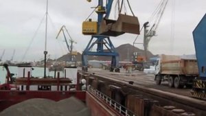 Порт в Туркмении бывший г Красноводск