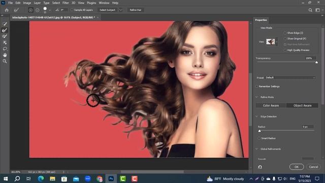 Easily Hair Masking in Photoshop! смотреть онлайн