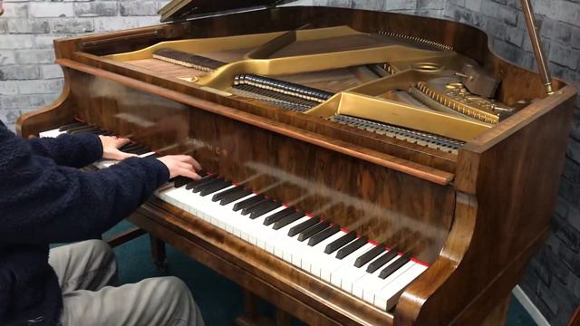 Playing a Cramer grand piano смотреть онлайн
