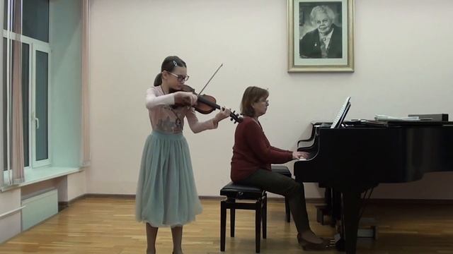 ВЕНЯВСКИЙ. ДЕРЕВЕНСКИЙ СКРИПАЧ. Исп. Новикова Глафира, 11 лет смотреть онлайн