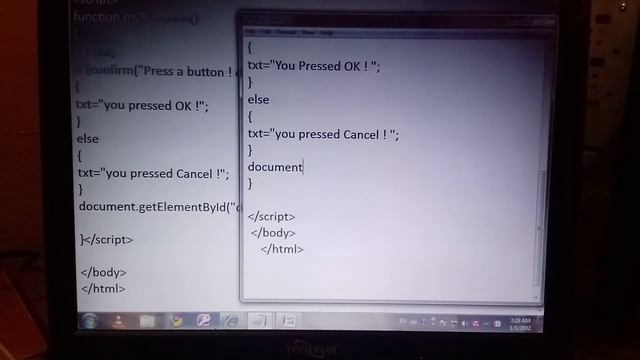 Class 21 html Java script l Confirm box l