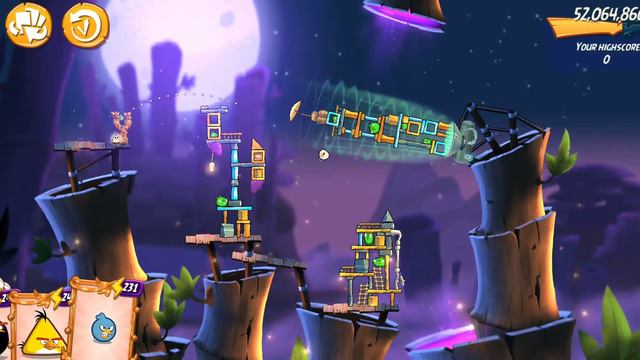 Angry Birds 2 AB2 Clan Battle 03/19/2022 almost gem free!! смотреть онлайн