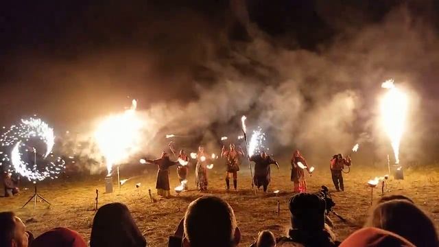 Огненное шоу - окончание смотреть онлайн