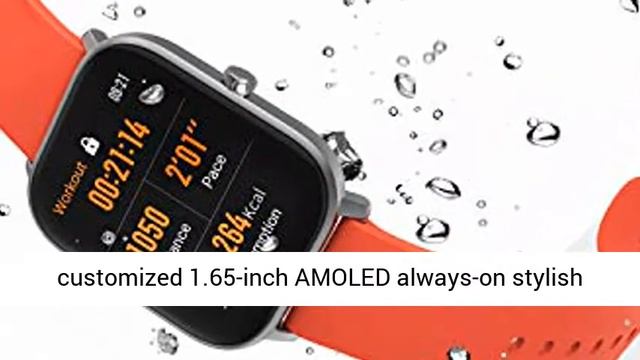 Amazfit GTS Fitness Smartwatch with Heart Rate Monitor, 14-Day Battery Life, Music Control смотреть онлайн