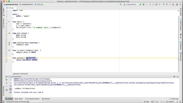 Интерфейсы в Golang