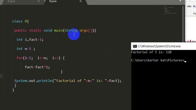 Learn java in tamil | java programming ep - 8 | scanner - factorial - class | tamil hacks