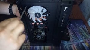 Lian Li PC-O11 AIR замена кулеров lian li на DEEPCOOL RF120